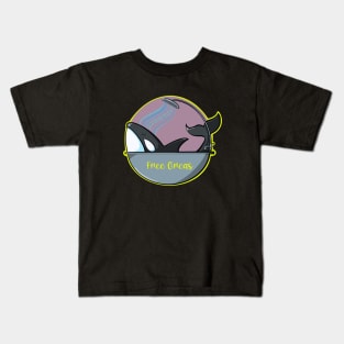 Free Orcas Kids T-Shirt